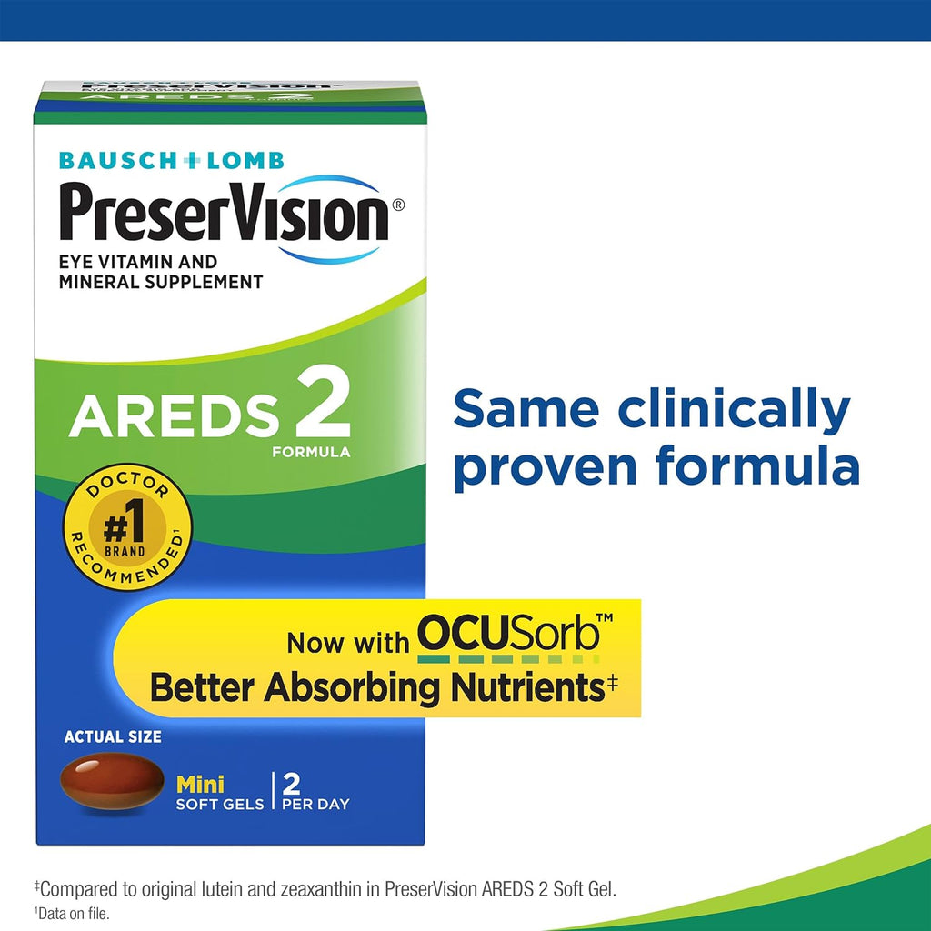 PreserVision AREDS 2 supplement facts
