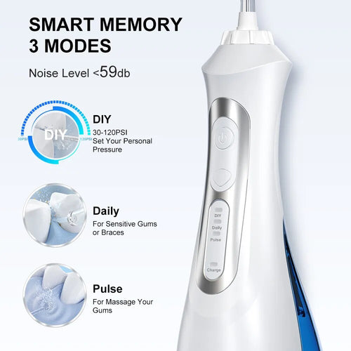 Water flosser modes and features