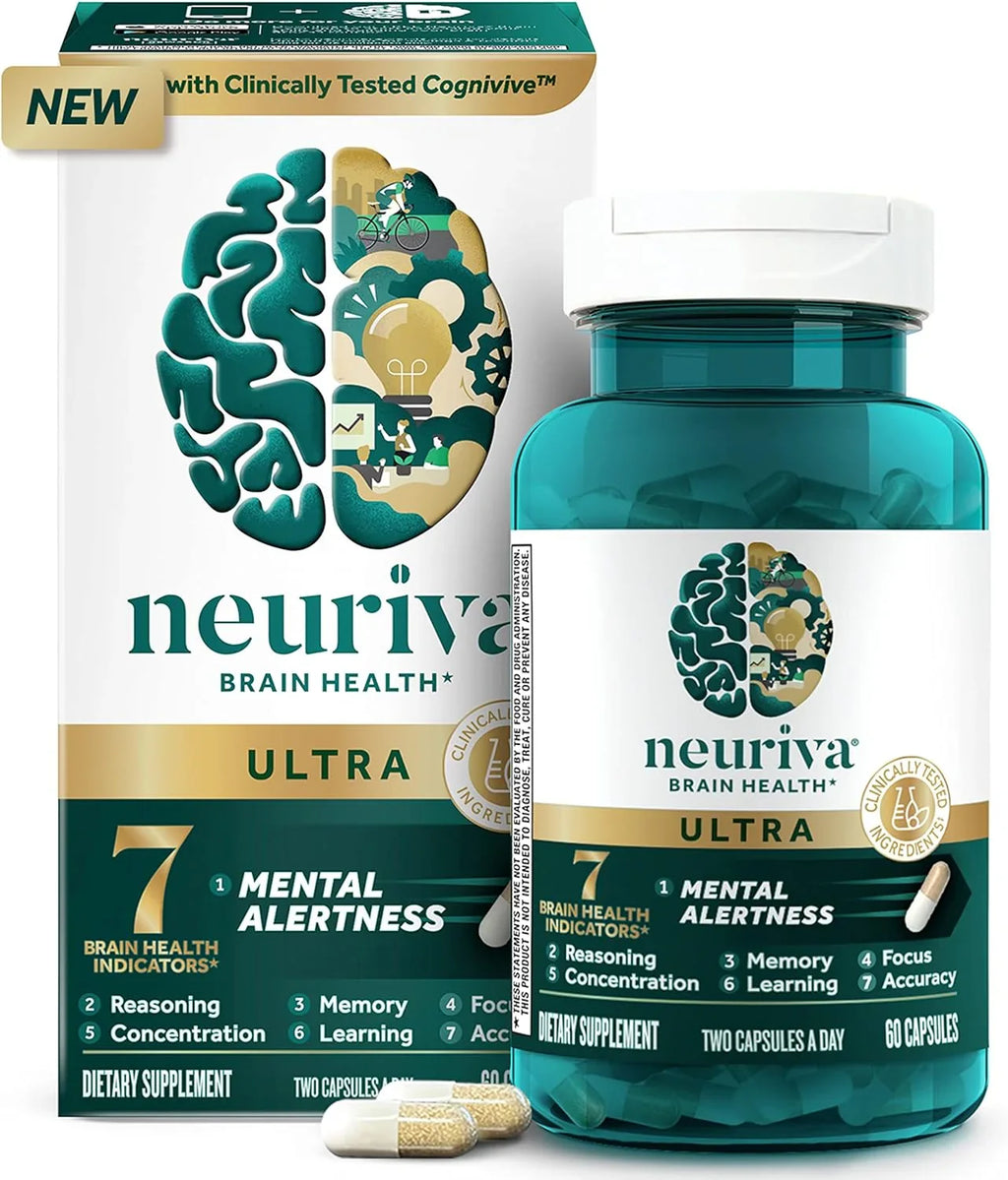 NEURIVA Ultra brain supplement 60 capsules