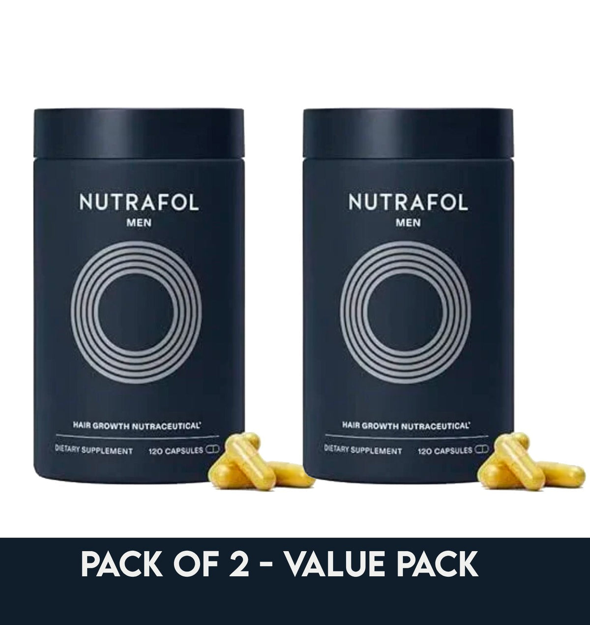 Nutrafol Men hair supplement pack of 2