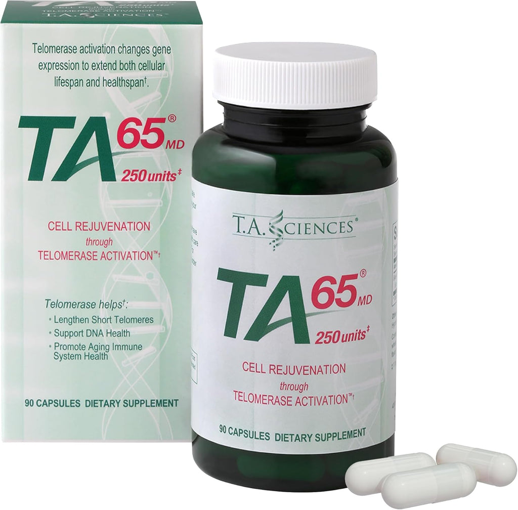 TA-65 telomere supplement 90 capsules