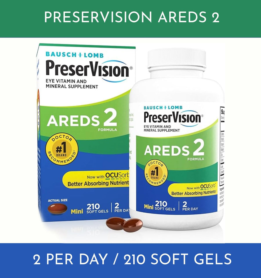 PreserVision AREDS 2 eye vitamins